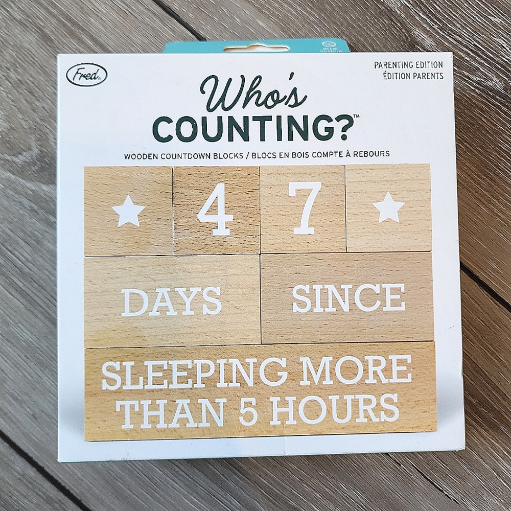 New Baby Countdown Blocks - Picture 6 of 15